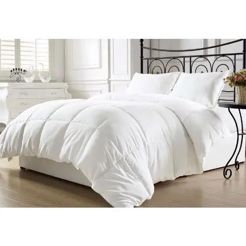 Queen size Hypoallergenic Down Alternative Comforter in White by HomePacific