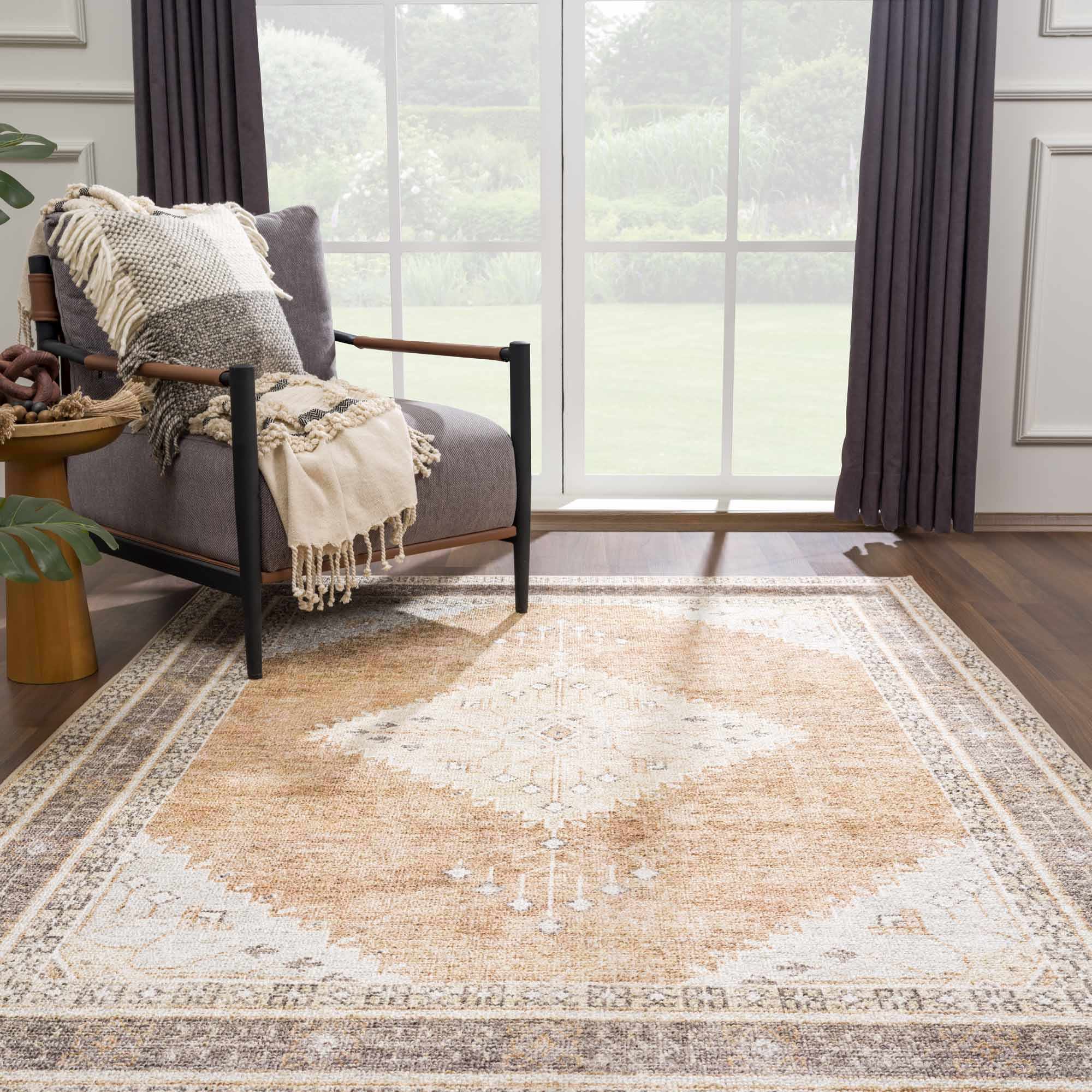 Albas Washable Area Rug by Boutique Rugs