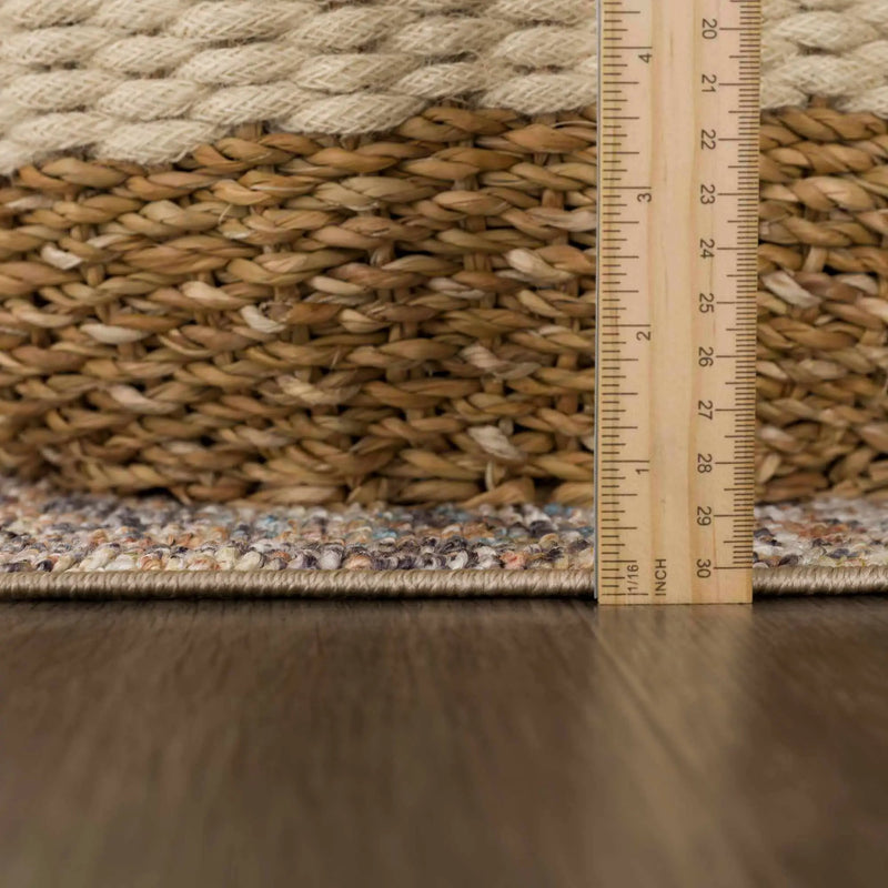 Beck Peach Washable Area Rug by Hauteloom