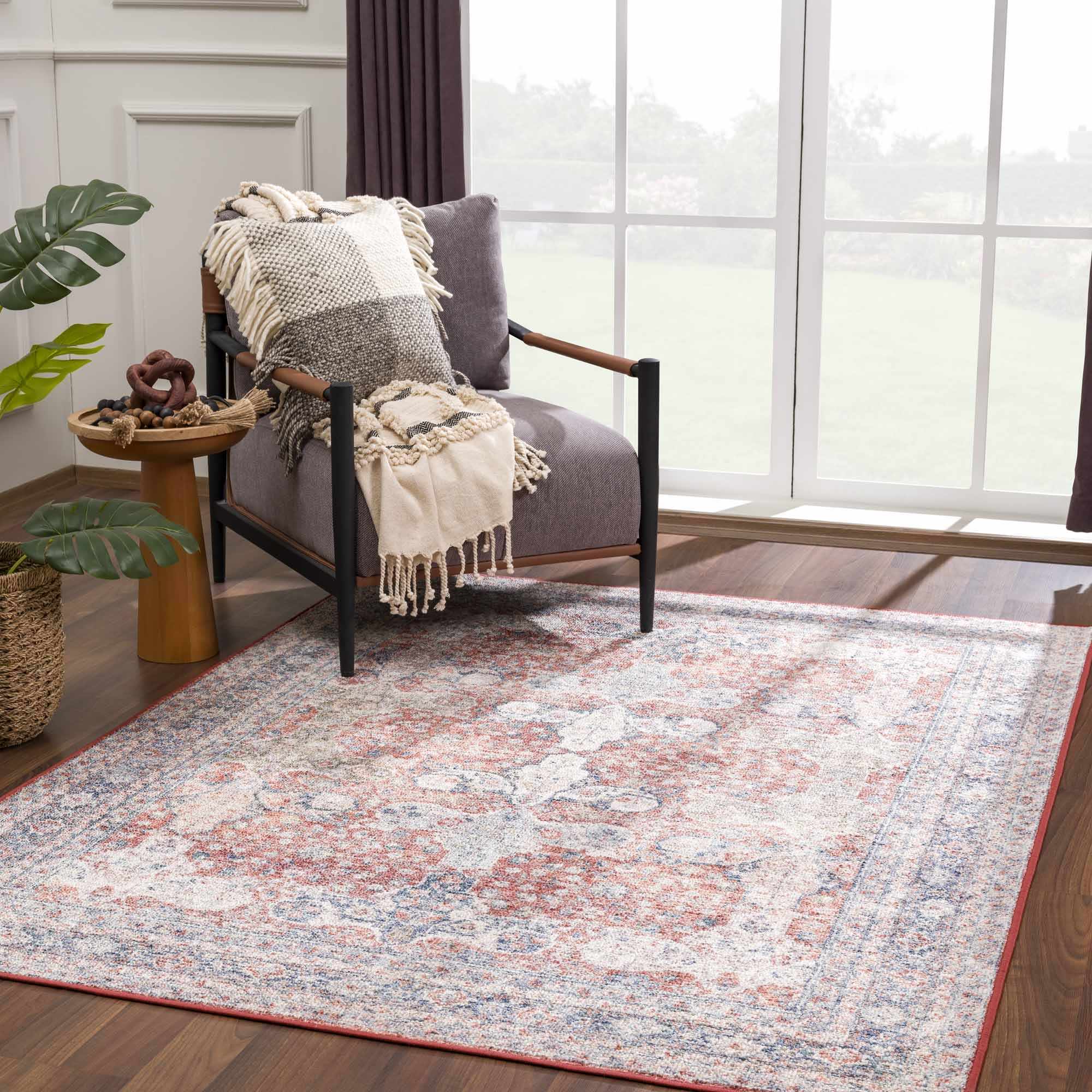 Ambre Washable Area Rug by Hauteloom