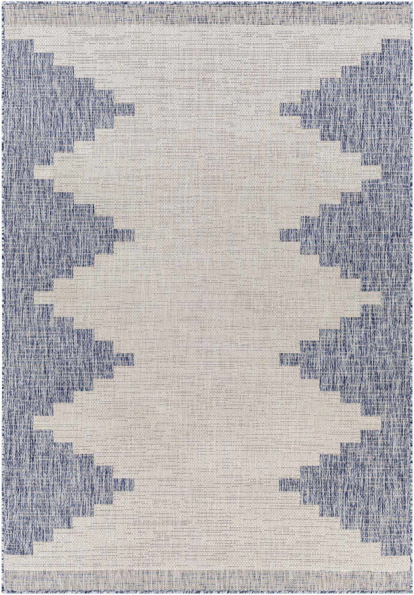 Djugun Blue Outdoor Rug - Clearance by Boutique Rugs