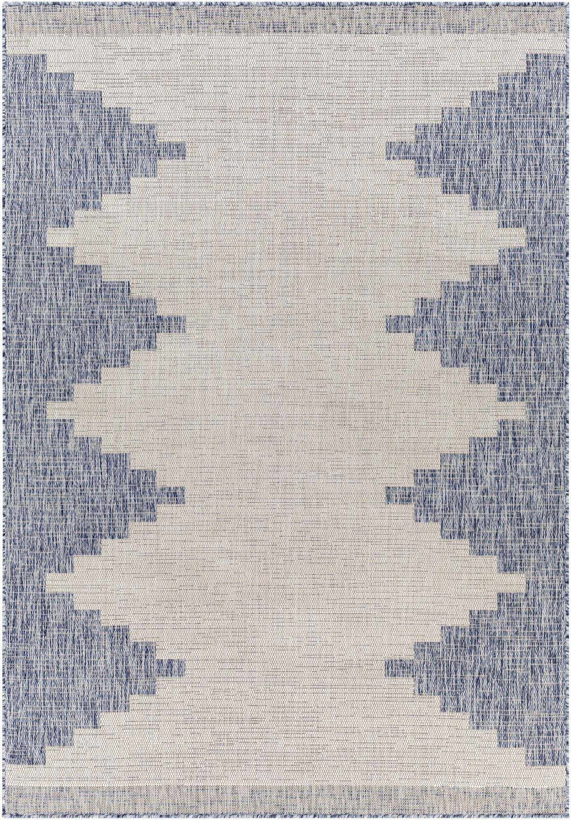 Djugun Blue Outdoor Rug - Clearance by Boutique Rugs