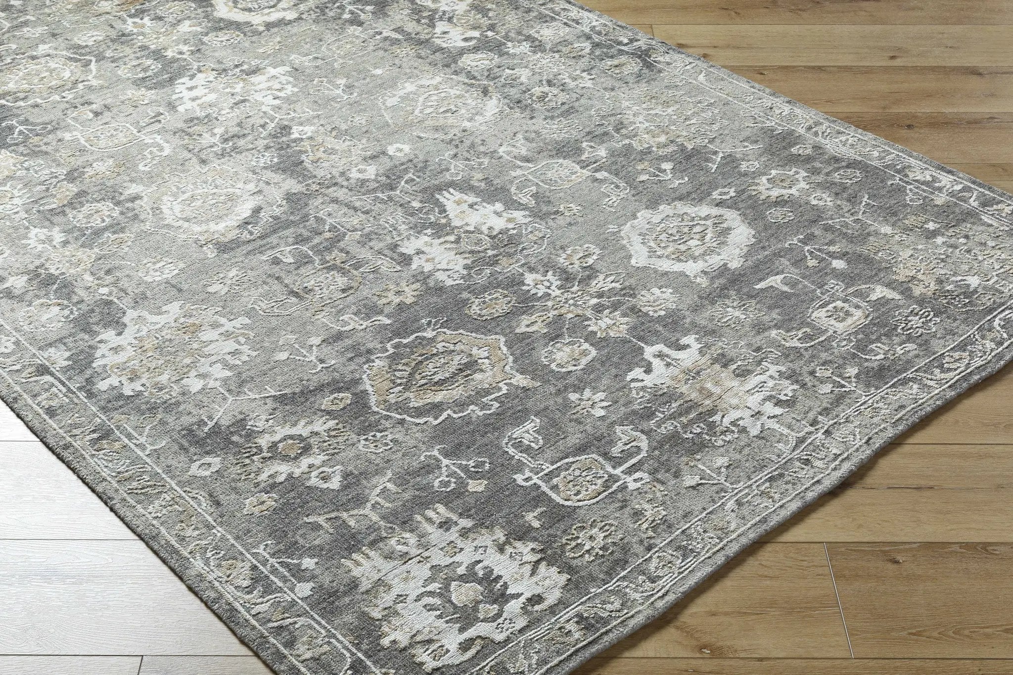 Cantley Handmade Wool Area Rug - Clearance by Boutique Rugs