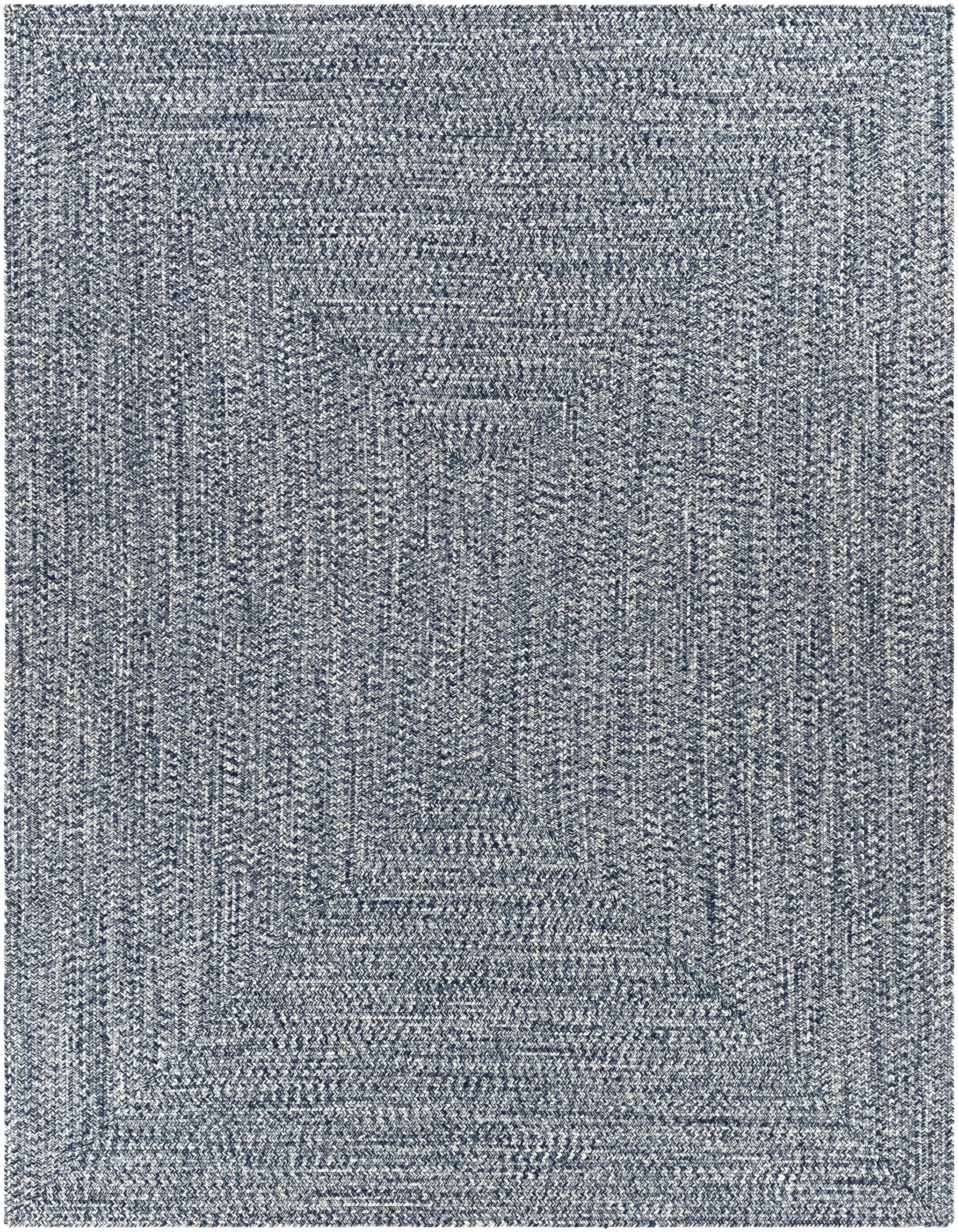 Blue Braided Faux Jute Outdoor Rug by Boutique Rugs