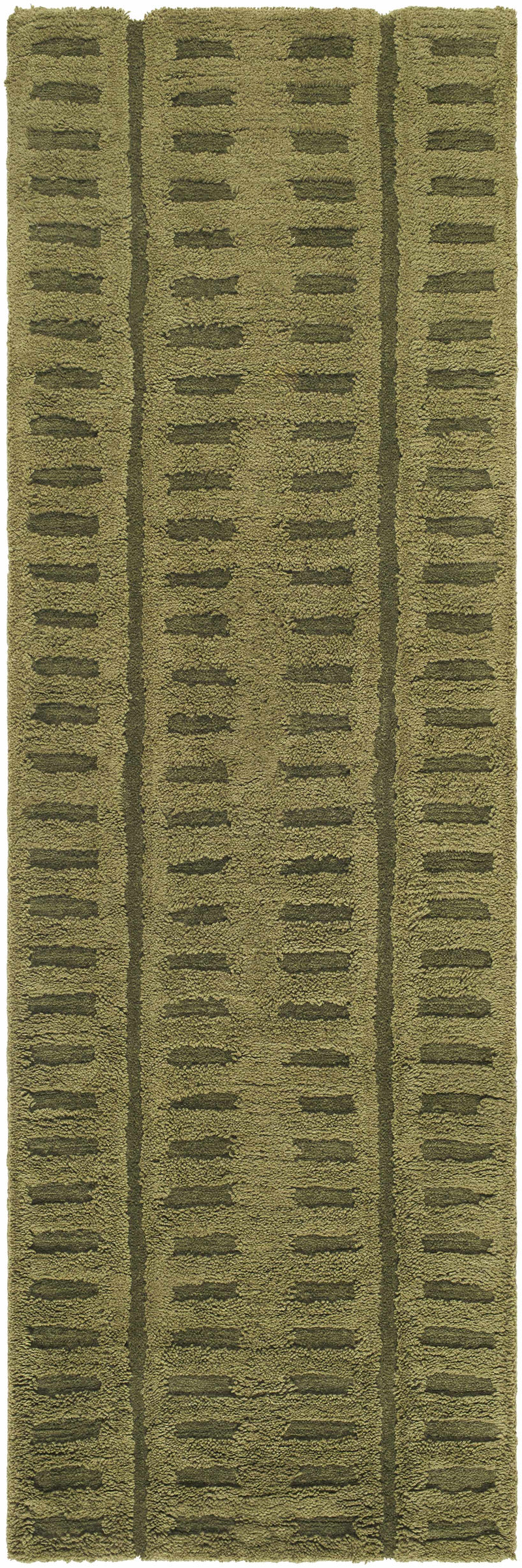 Washable Wool Rug - Green - Clearance by Boutique Rugs