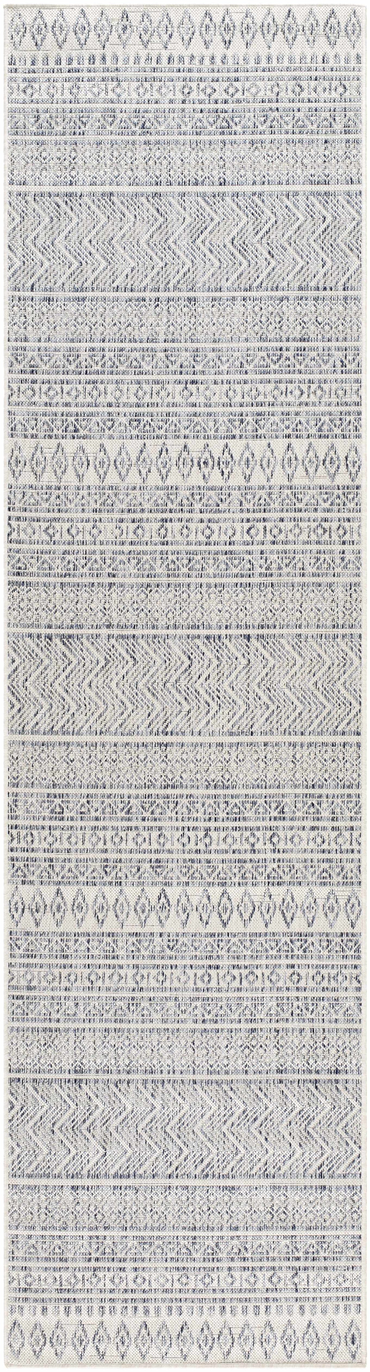 Madras Navy All Over Performance Outdoor Rug, photo 11 of 12