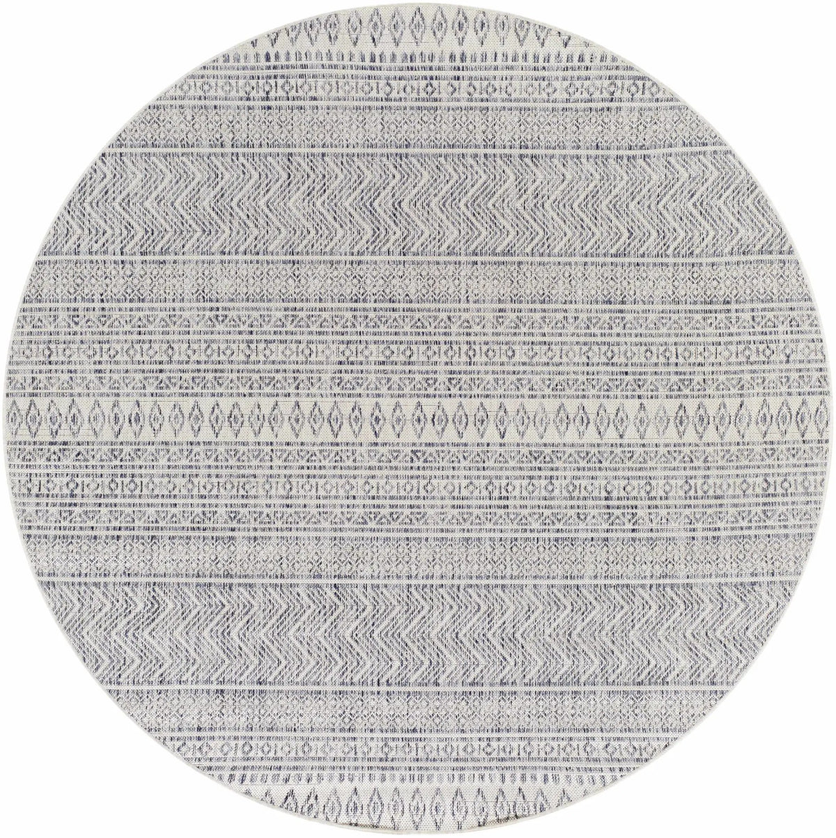 Madras Navy All Over Performance Outdoor Rug, photo 9 of 12