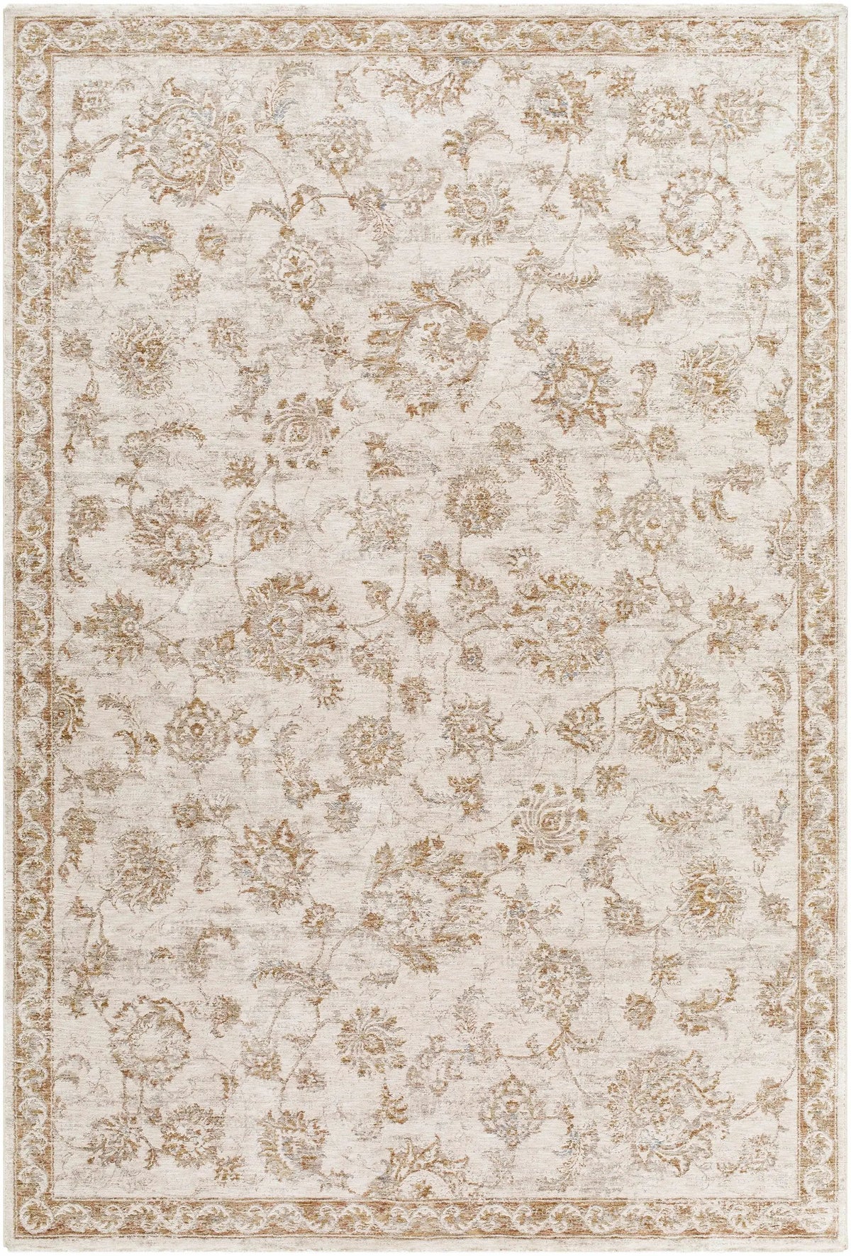 Chyron Cream Area Rug