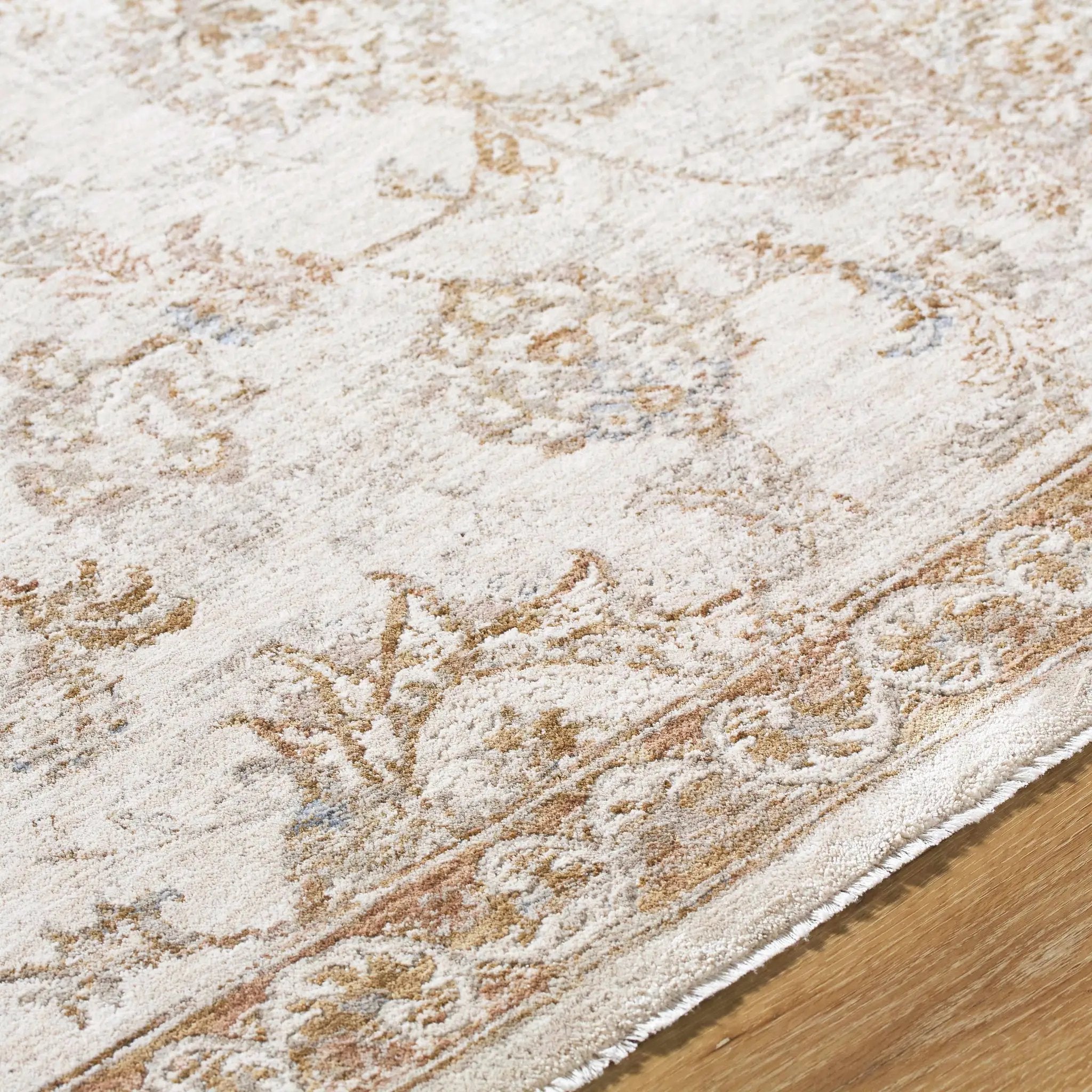 Chyron Cream Area Rug by Boutique Rugs