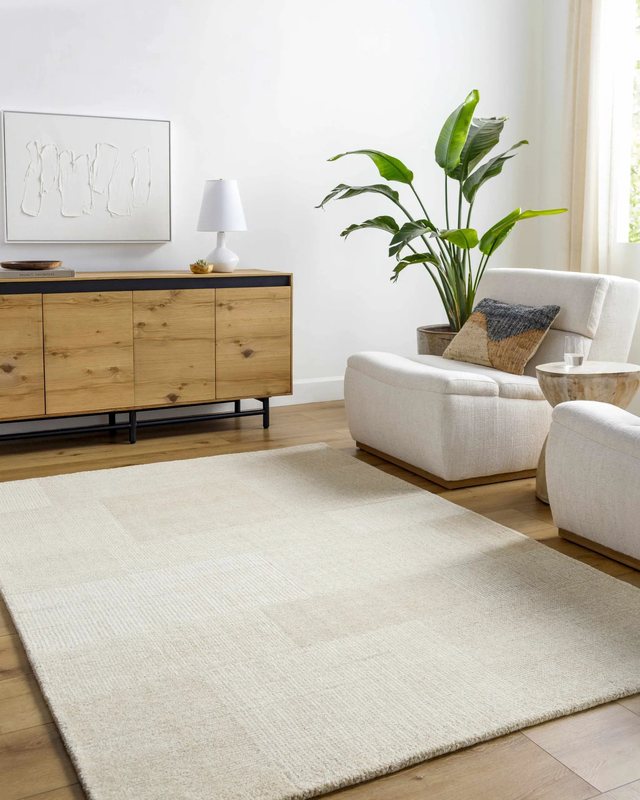 Camila Ivory Area Rug by Boutique Rugs