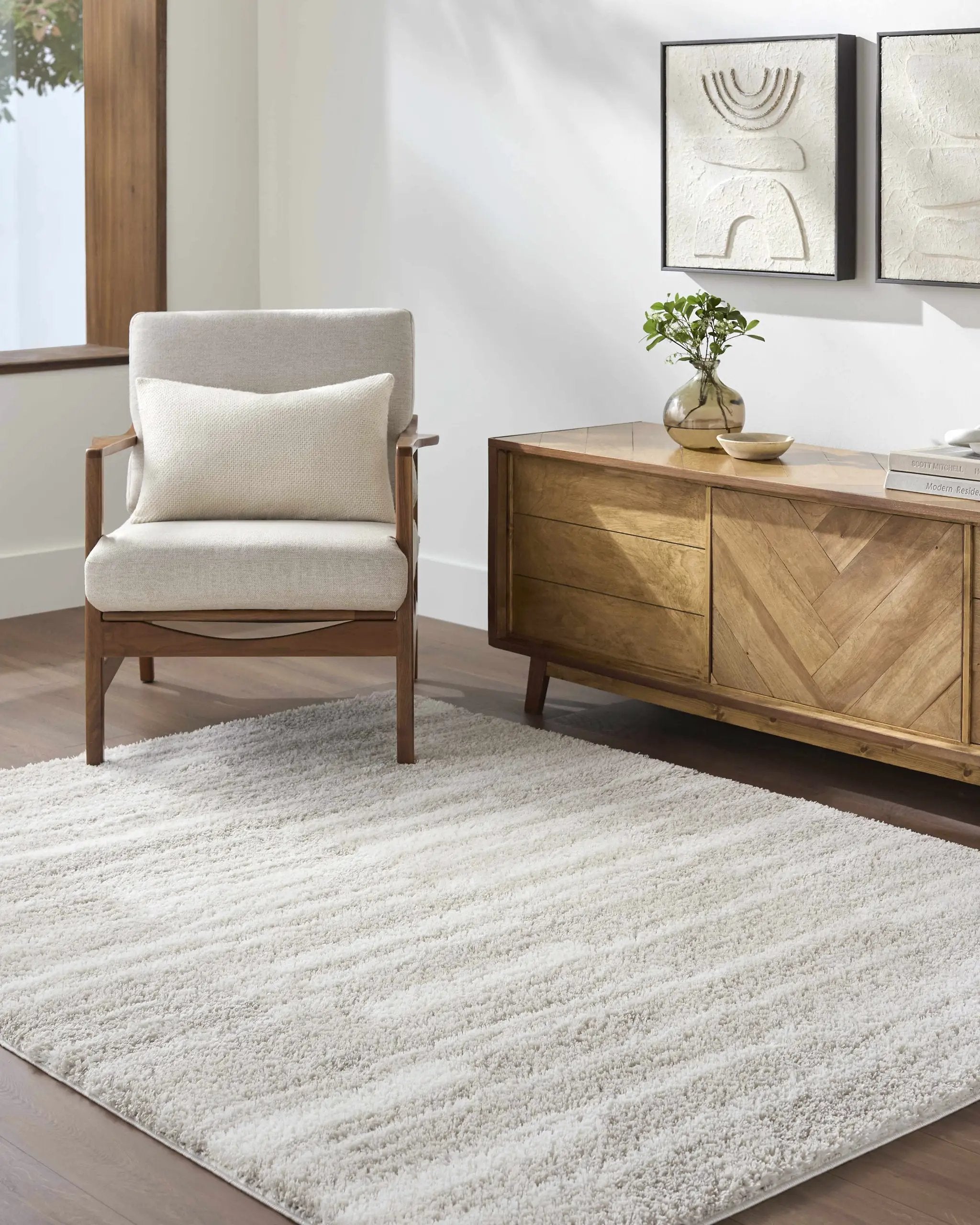 Carlen Ivory Area Rug by Boutique Rugs