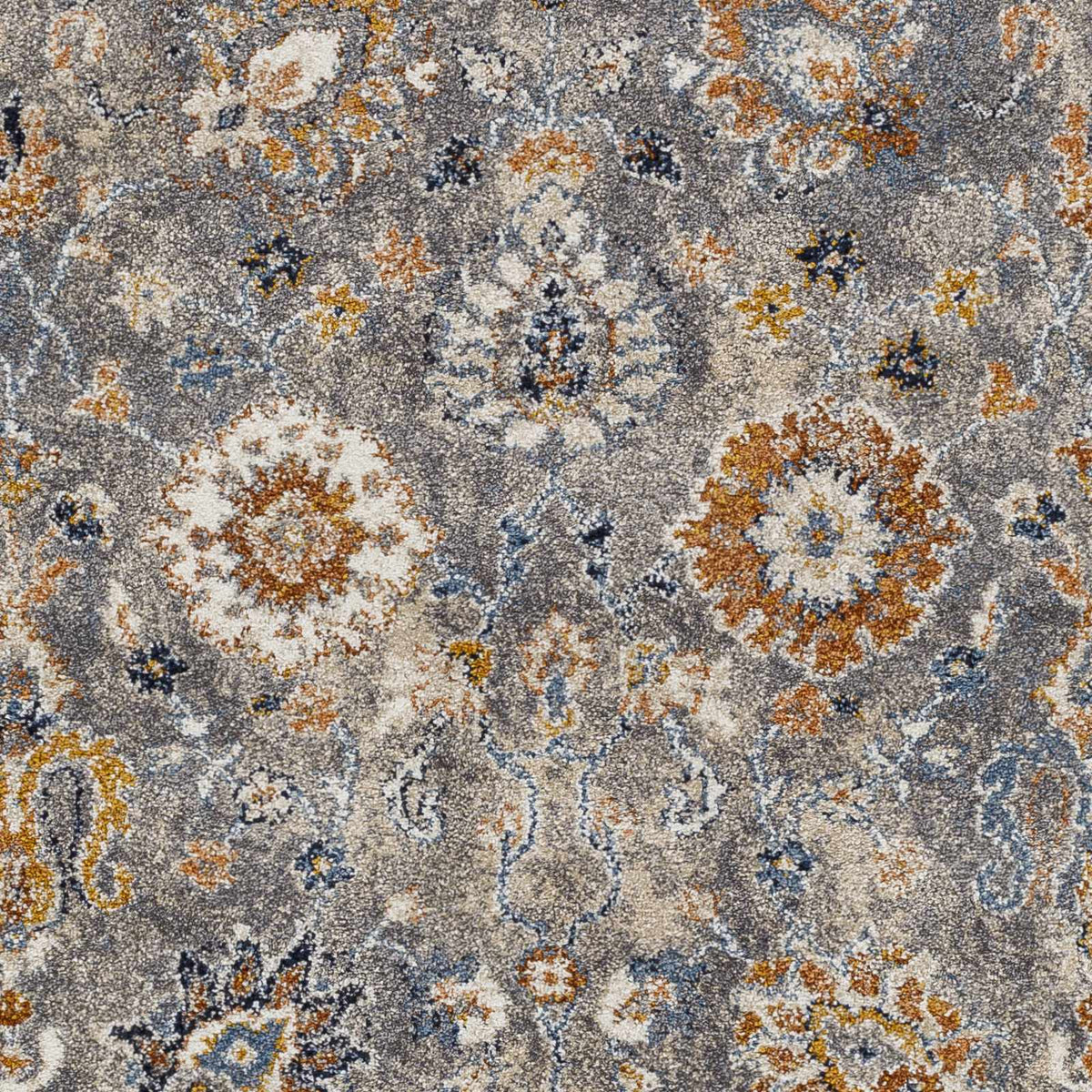 Cogan Gray Thick Rug, sample swatch