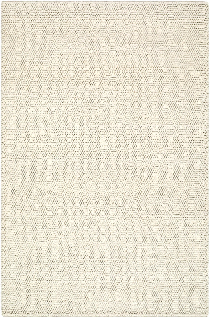 Clayne Beige Premium Wool Area Rug by Boutique Rugs