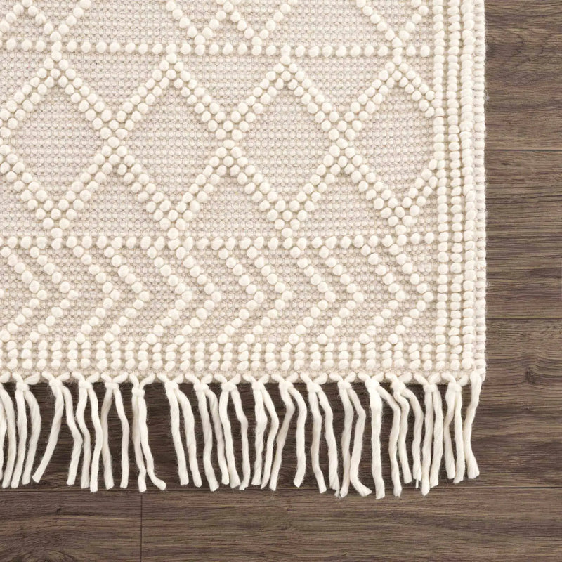 Ramsbury Beige Area Rug by Hauteloom