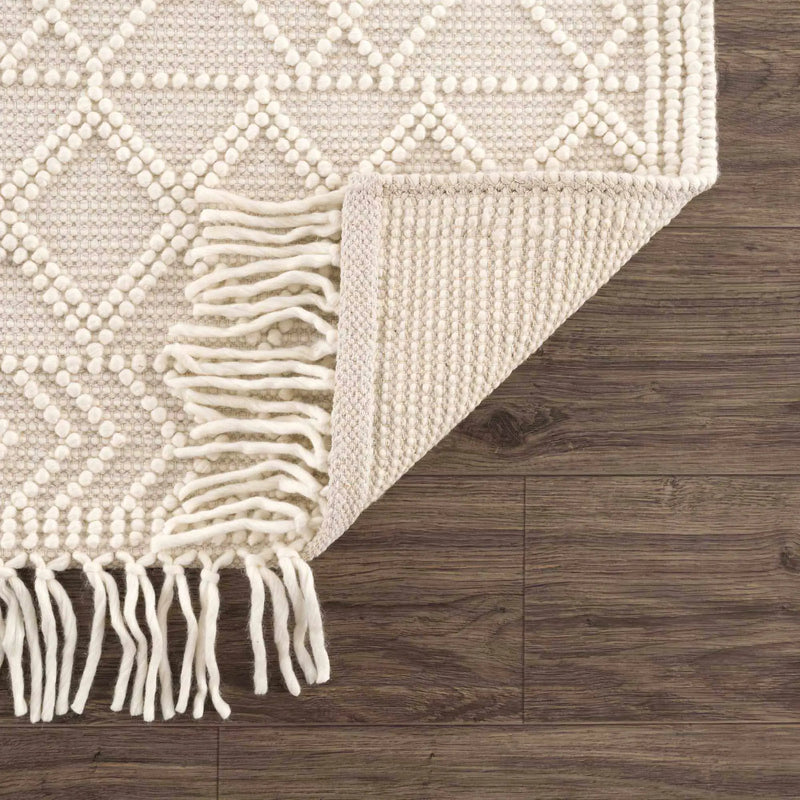 Ramsbury Beige Area Rug by Hauteloom