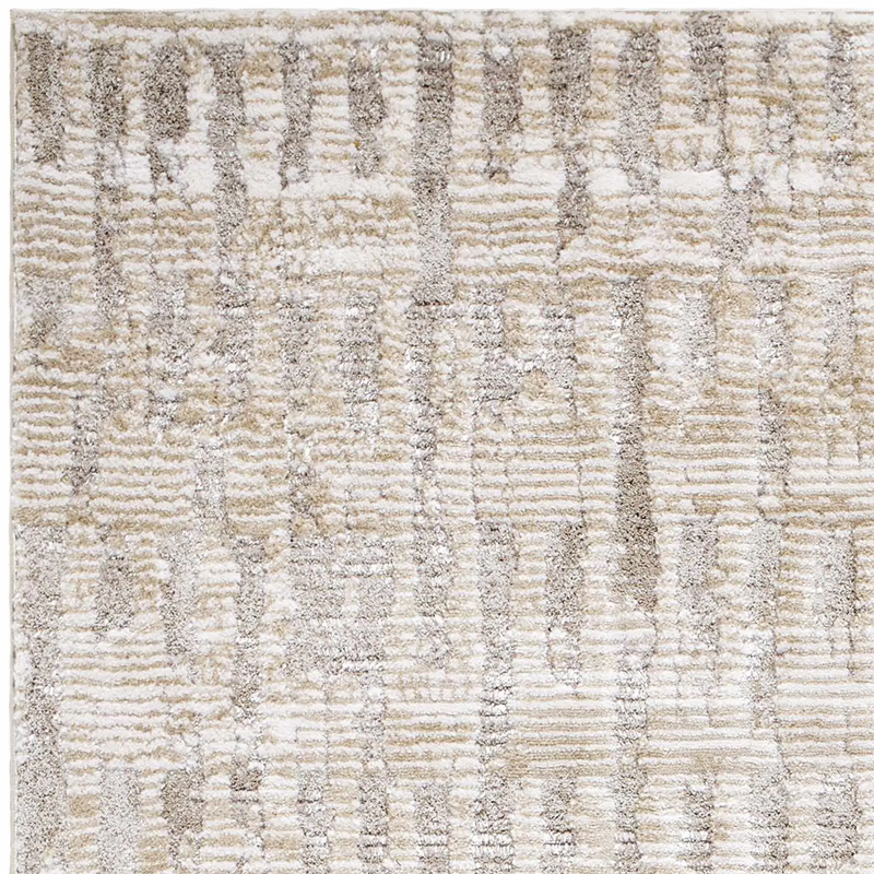 Chelle Beige Shag Area Rug - Clearance by Boutique Rugs