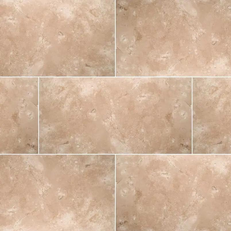 Durango Cream Honed Travertine Tiles 12x24 by MSI Surfaces