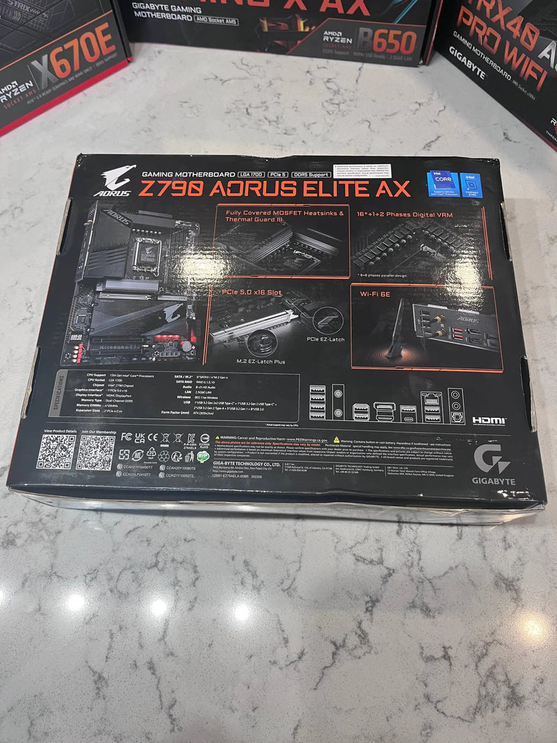 GIGABYTE Z790 AORUS Elite AX (LGA 1700/ Intel Z790/ ATX/ DDR5/ Quad by Selzalot