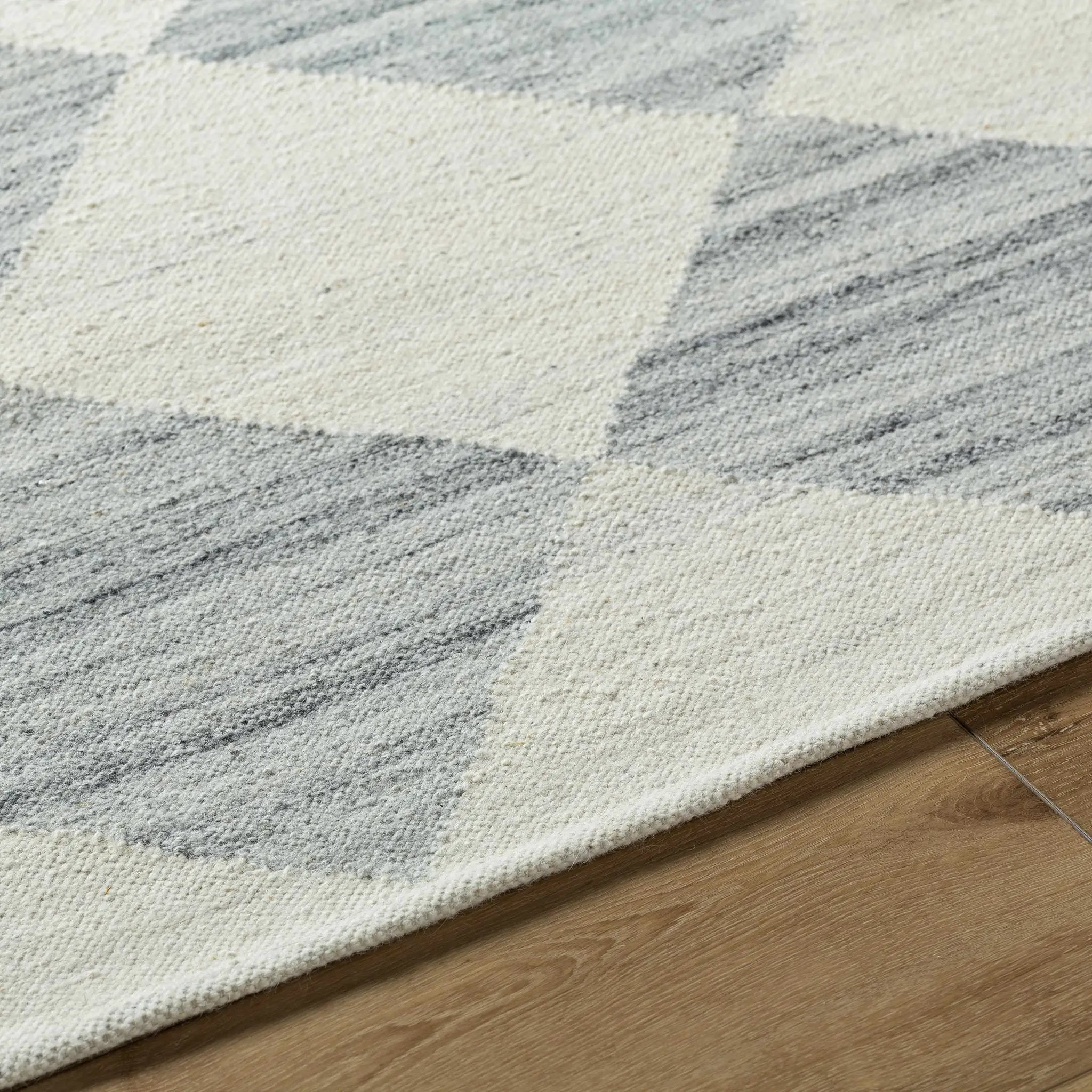 Andrin Light Gray Area Rug by Boutique Rugs