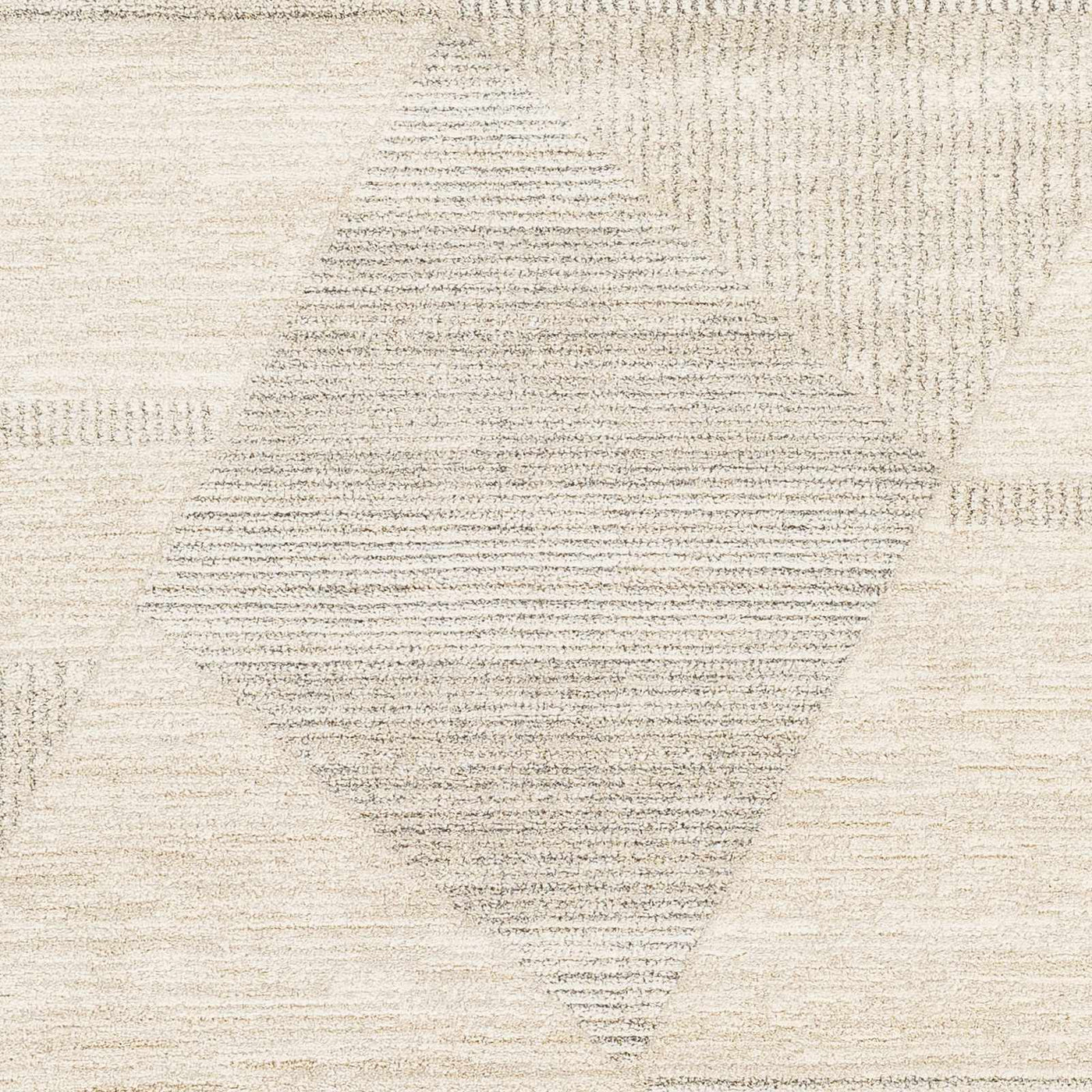 Chizu Geometric Neutral Luxe Rug by Boutique Rugs