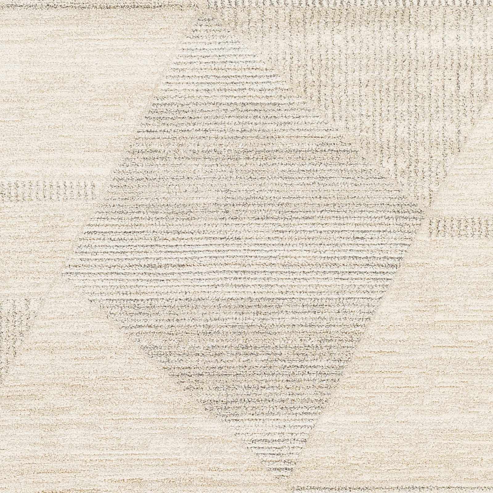 Chizu Geometric Neutral Luxe Rug by Boutique Rugs