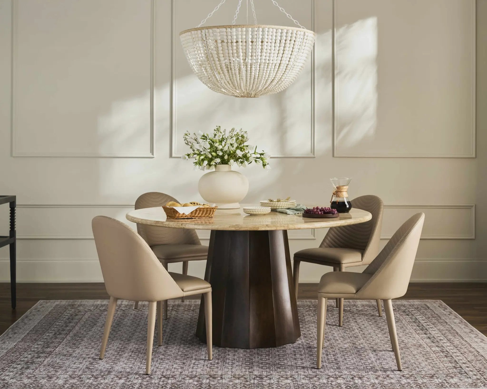 Rainier Light Brown Washable Rug | Our PNW Home X Livabliss by Boutique Rugs