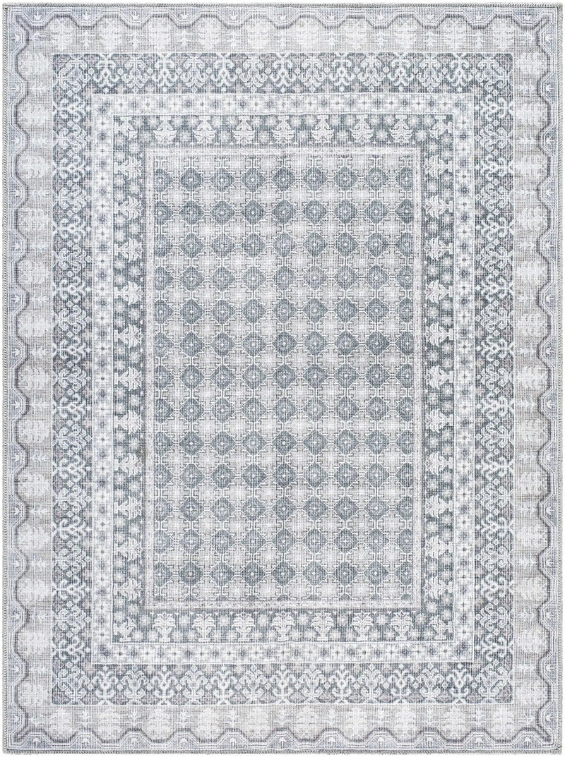 Rainier Gray Washable Rug | Our PNW Home X Livabliss by Boutique Rugs
