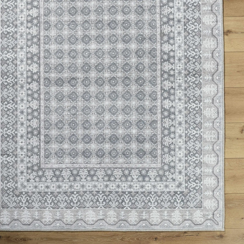 Rainier Gray Washable Rug | Our PNW Home X Livabliss by Boutique Rugs