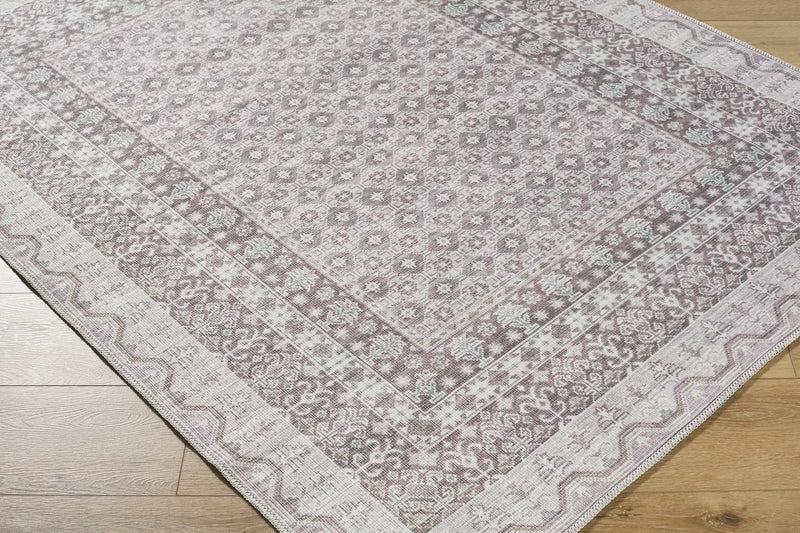 Rainier Brown Washable Rug | Our PNW Home X Livabliss by Boutique Rugs