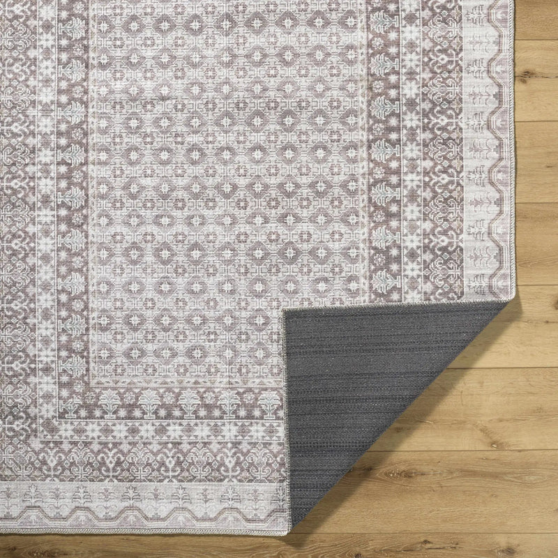 Rainier Brown Washable Rug | Our PNW Home X Livabliss by Boutique Rugs
