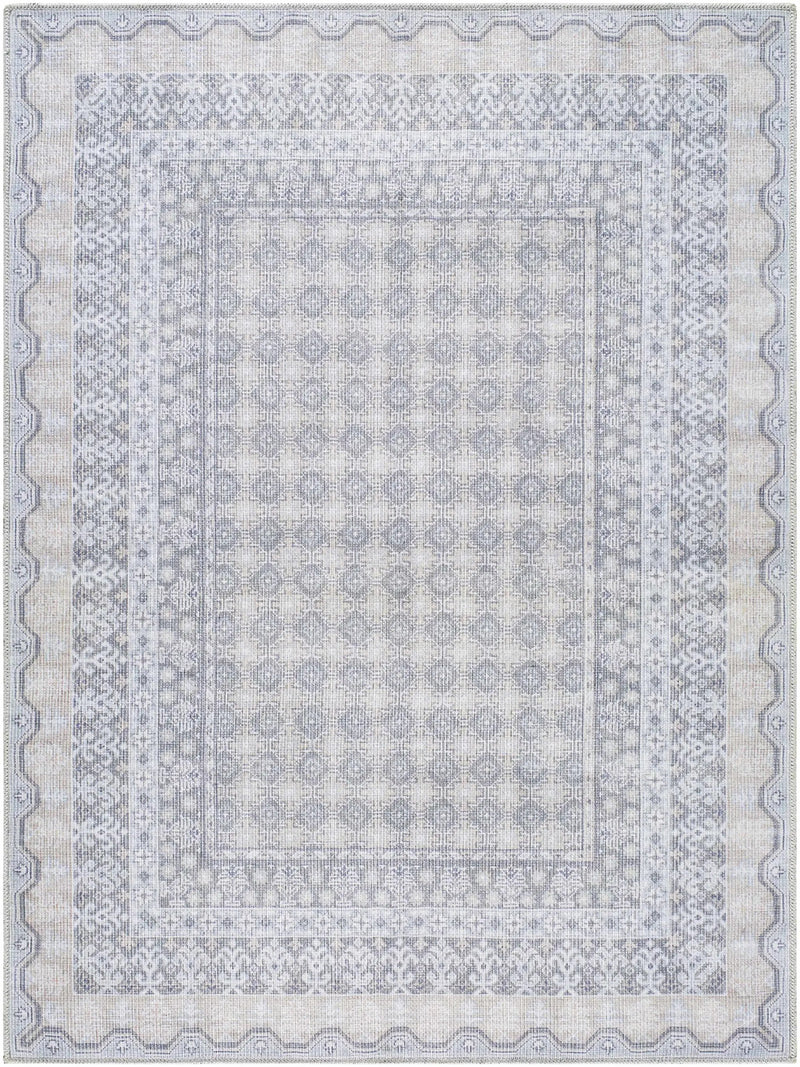 Rainier Blue Washable Rug | Our PNW Home X Livabliss by Boutique Rugs