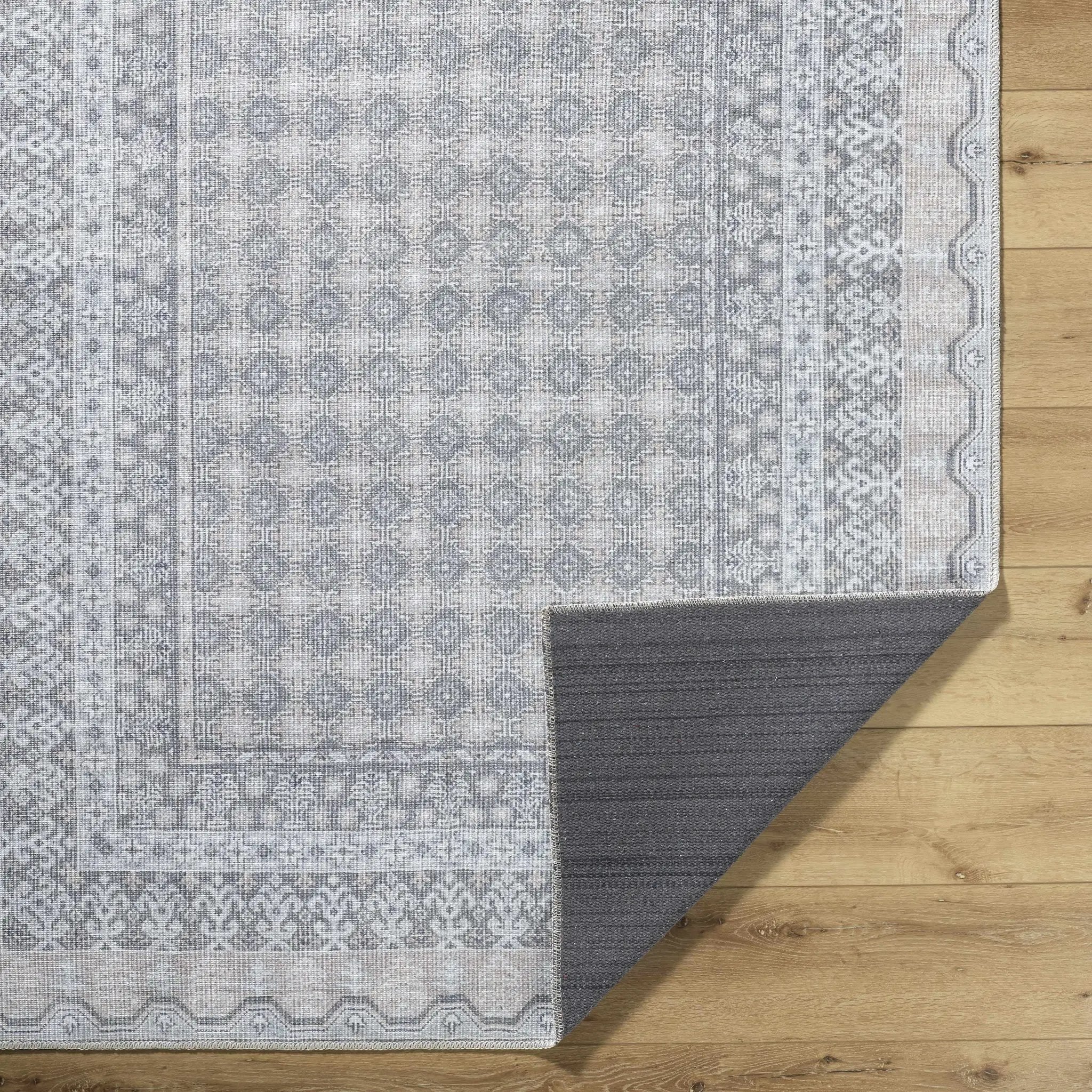 Rainier Blue Washable Rug | Our PNW Home X Livabliss by Boutique Rugs