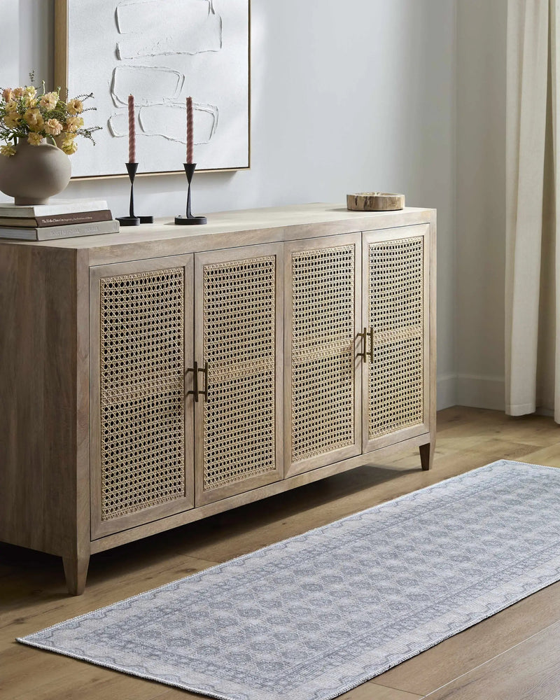 Rainier Blue Washable Rug | Our PNW Home X Livabliss by Boutique Rugs