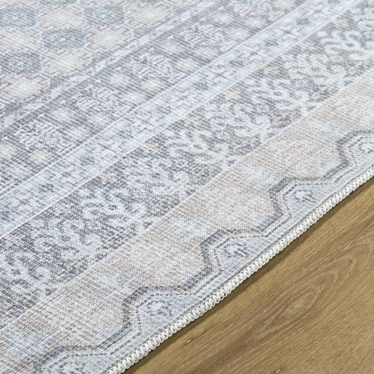 Rainier Blue Washable Rug | Our PNW Home X Livabliss, photo 7 of 10