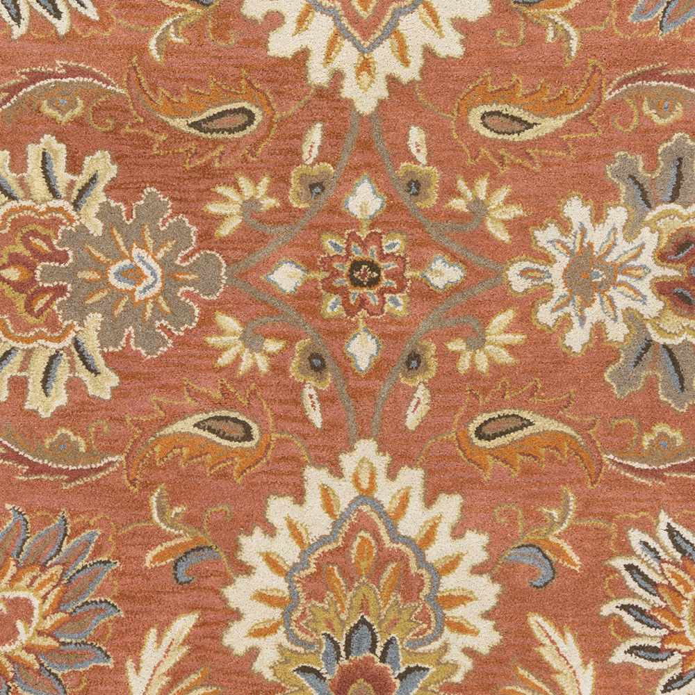 Chesterton Hand Tufted Orange 1112 Area Rug by Boutique Rugs