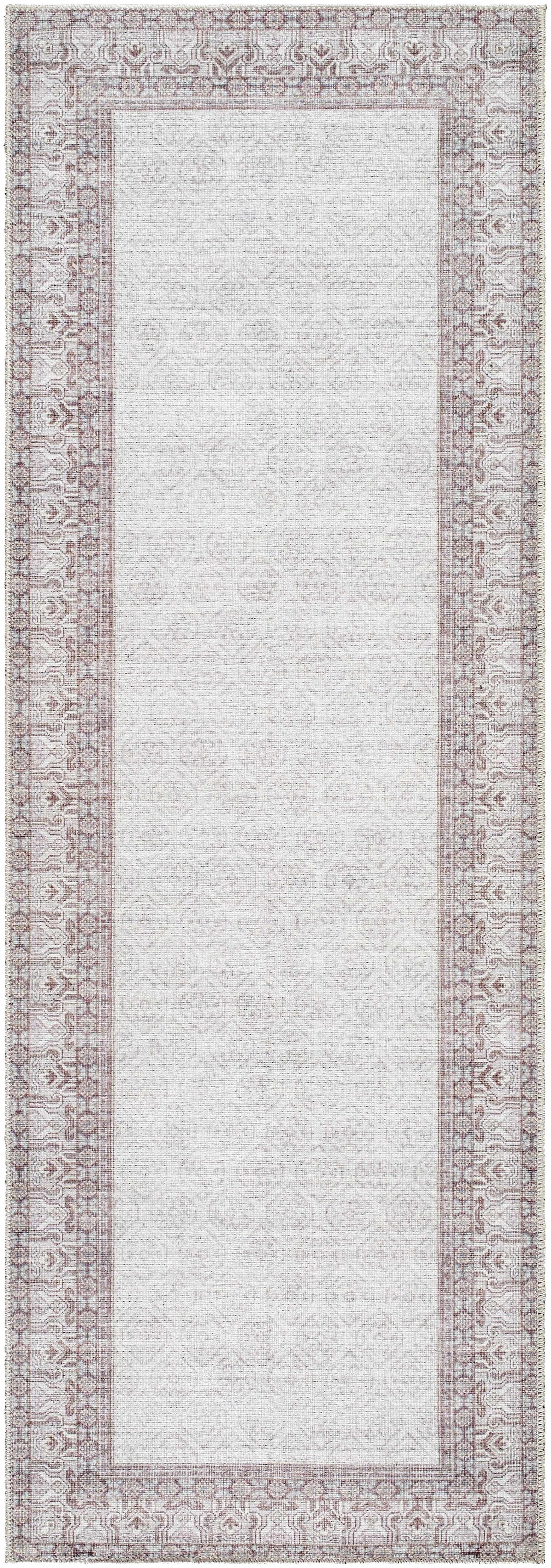Rainier Cottage Border Brown Washable Rug | Our PNW Home X Livabliss, photo 8 of 8