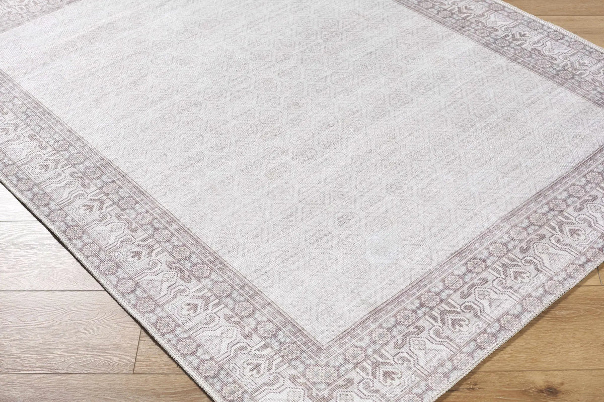 Rainier Cottage Border Brown Washable Rug | Our PNW Home X Livabliss, photo 7 of 8