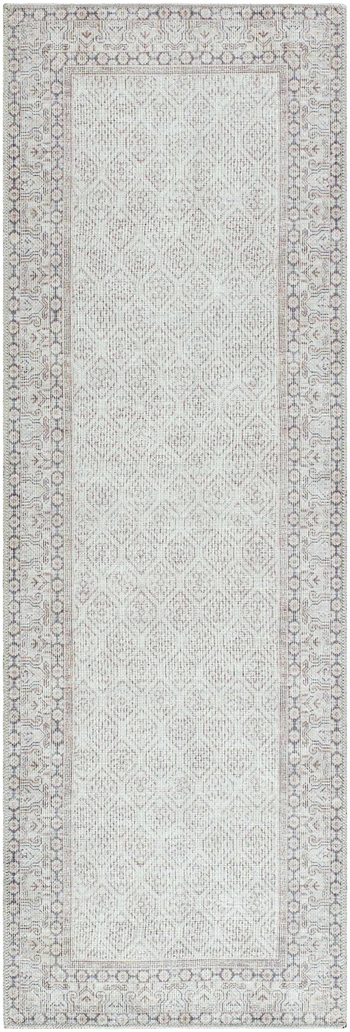 Rainier Cottage Border Beige Washable Rug | Our PNW Home X Livabliss, photo 7 of 10