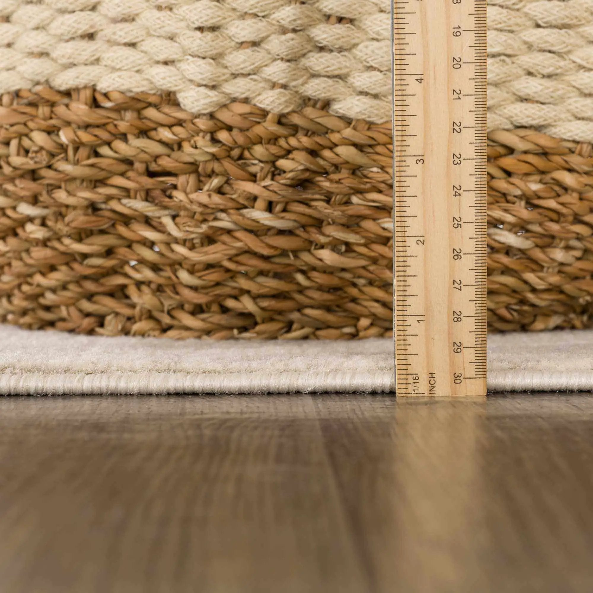 Beige Manteca Zebra Print Area Rug by Hauteloom