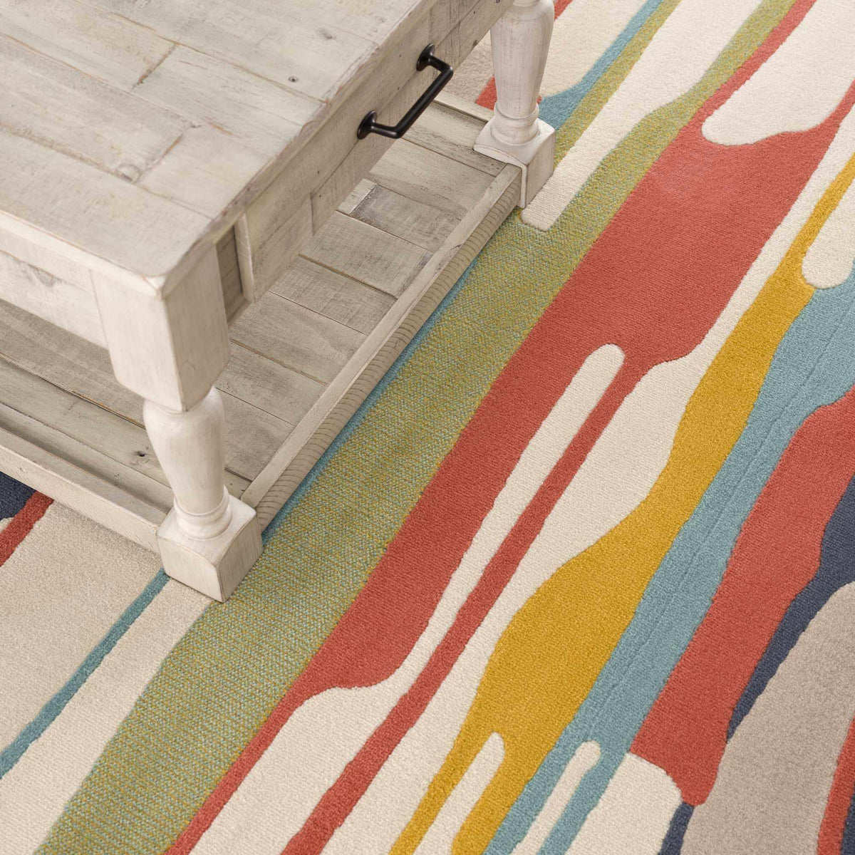 Southfields Colorful Modern Area Carpet, photo 19 of 20