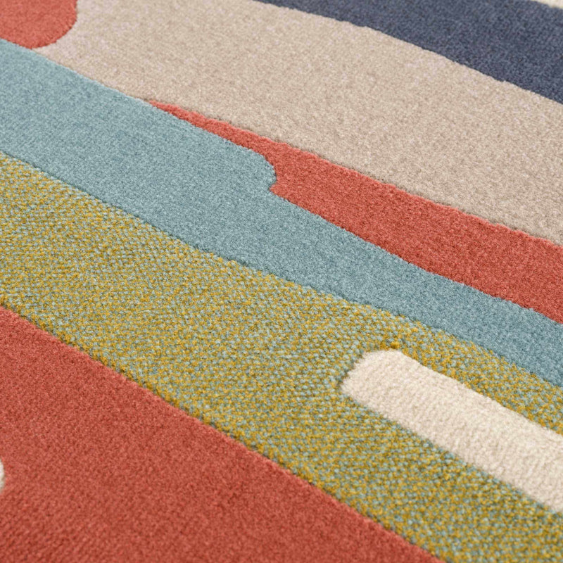 Southfields Colorful Modern Area Carpet by Boutique Rugs