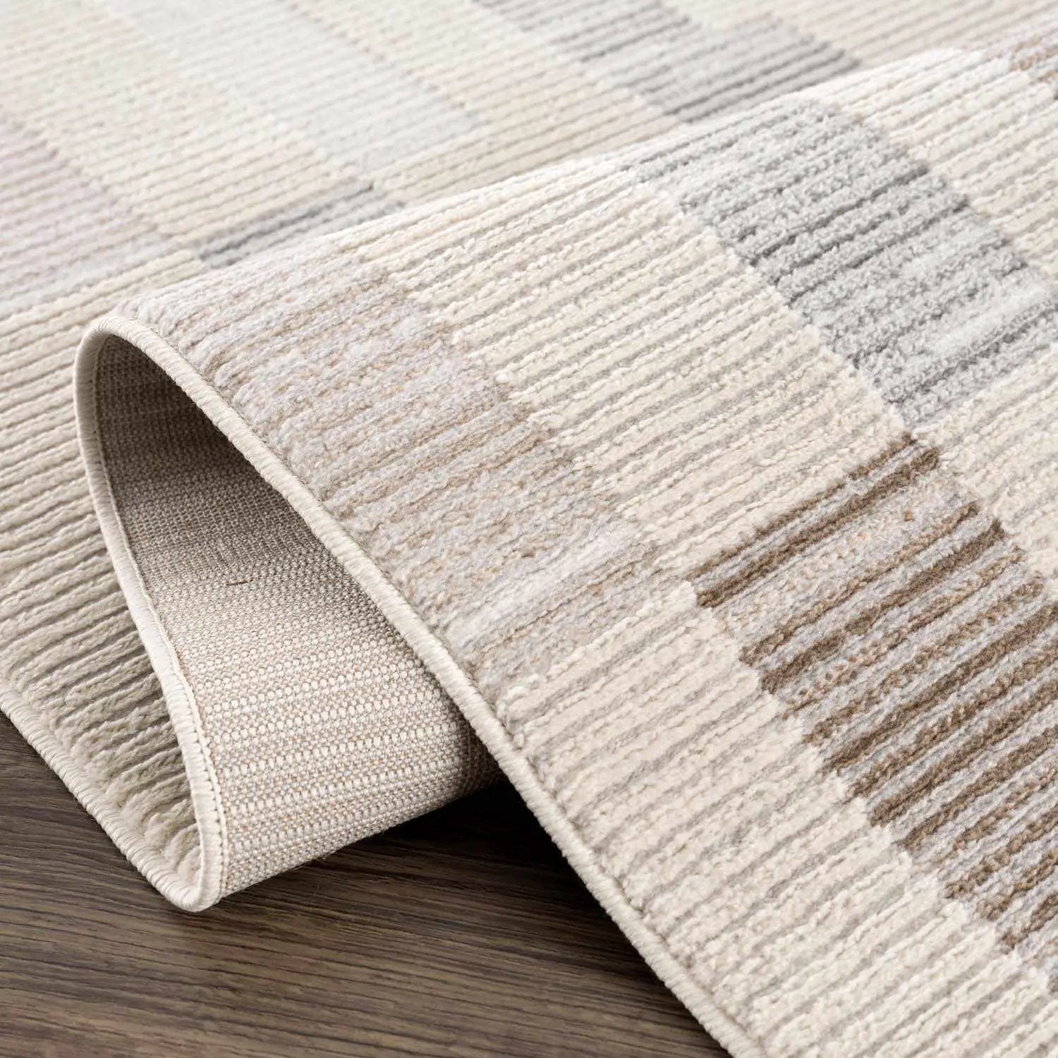 Chouko Broken-Striped Area Rug by Boutique Rugs