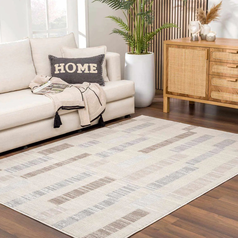 Chouko Broken-Striped Area Rug by Boutique Rugs