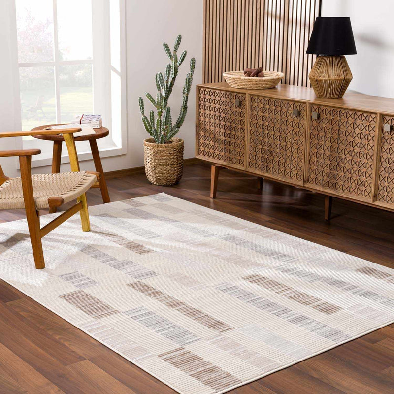 Chouko Broken-Striped Area Rug by Boutique Rugs