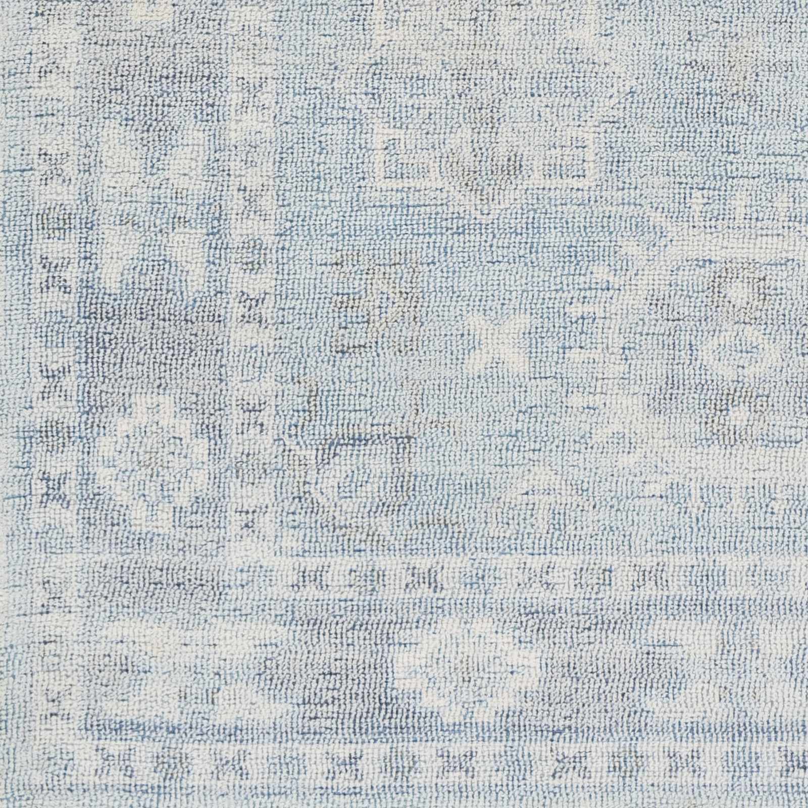 Calderbank Sky Blue Wool-Blend Area Rug by Boutique Rugs