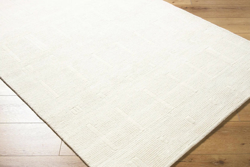 Charan Ivory Cream Area Rug by Boutique Rugs