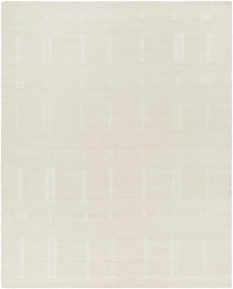 Charan Ivory Cream Area Rug by Boutique Rugs