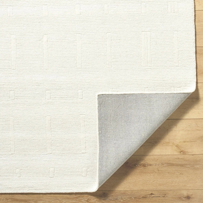 Charan Ivory Cream Area Rug by Boutique Rugs