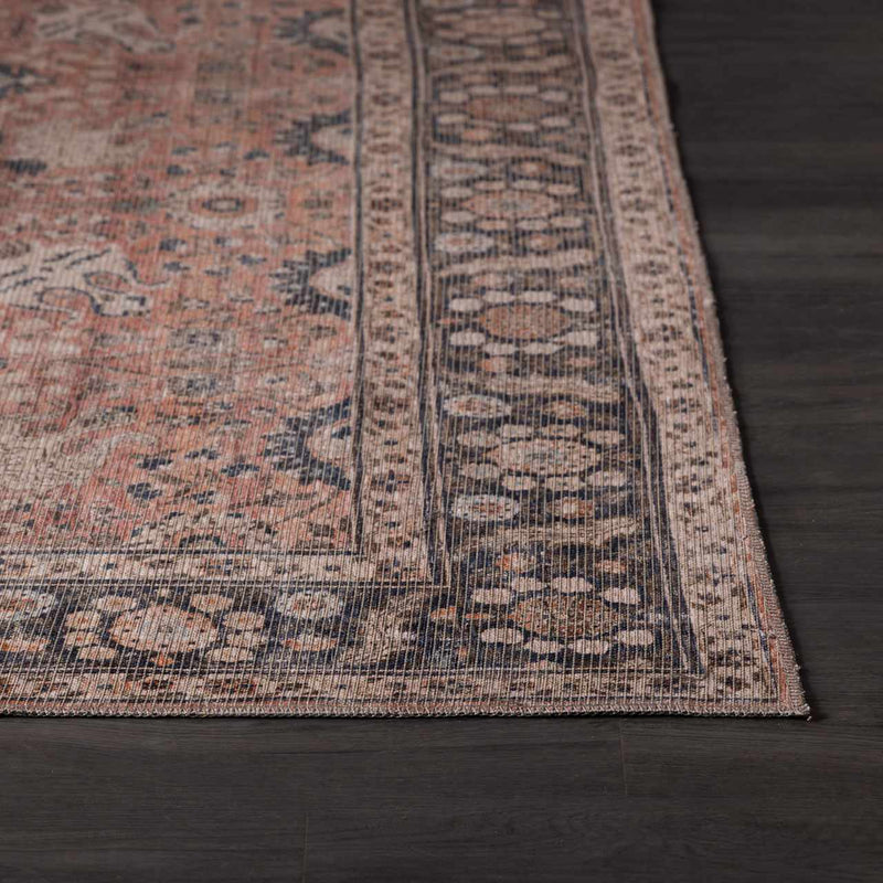 Ganyangan Red Washable Rug by Boutique Rugs