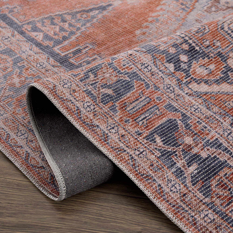 Taber Burnt Orange Persian Style Rug by Boutique Rugs